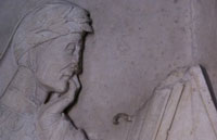 Dante's tomb - detail